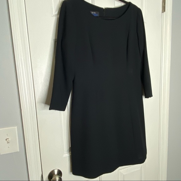 SHIN Choi Coleridge Black Dress 3/4 sleeve Mini, size 8 little black dress lbd - Picture 3 of 8